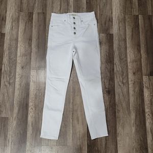 Madewell 10" High Rise Skinny Crop
